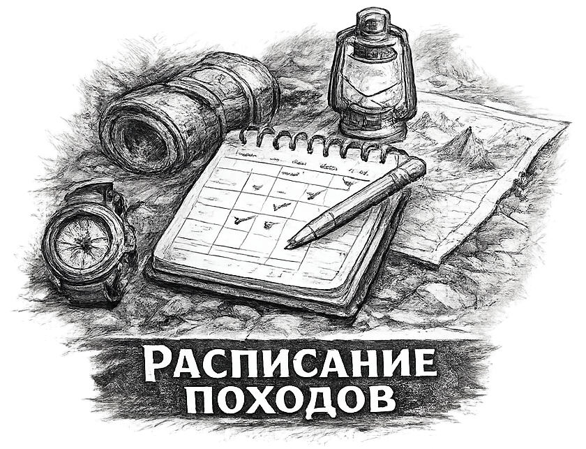 Расписание походов